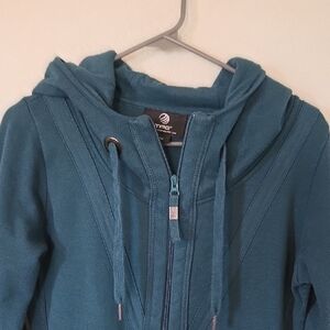 Mondetta Performance Gear | Teal Zip Up Jacket Size Medium